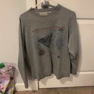vintage american eagle crewneck